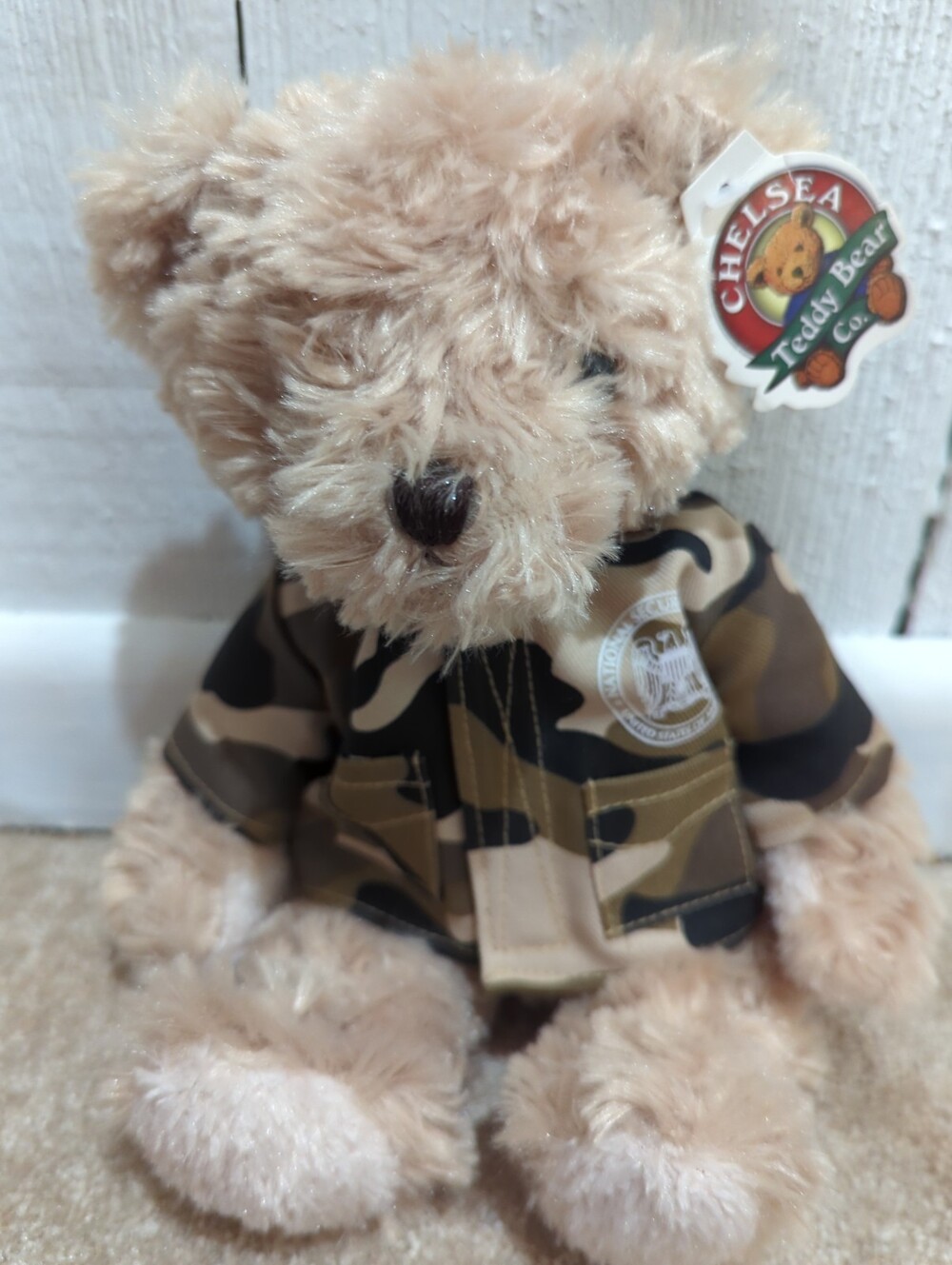 NWT Chelsea Teddy Bear Co. National Security Agency Camo